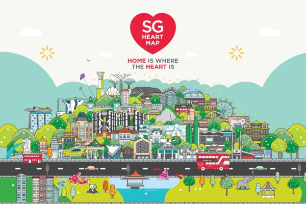 SG Heart Map — BLACK